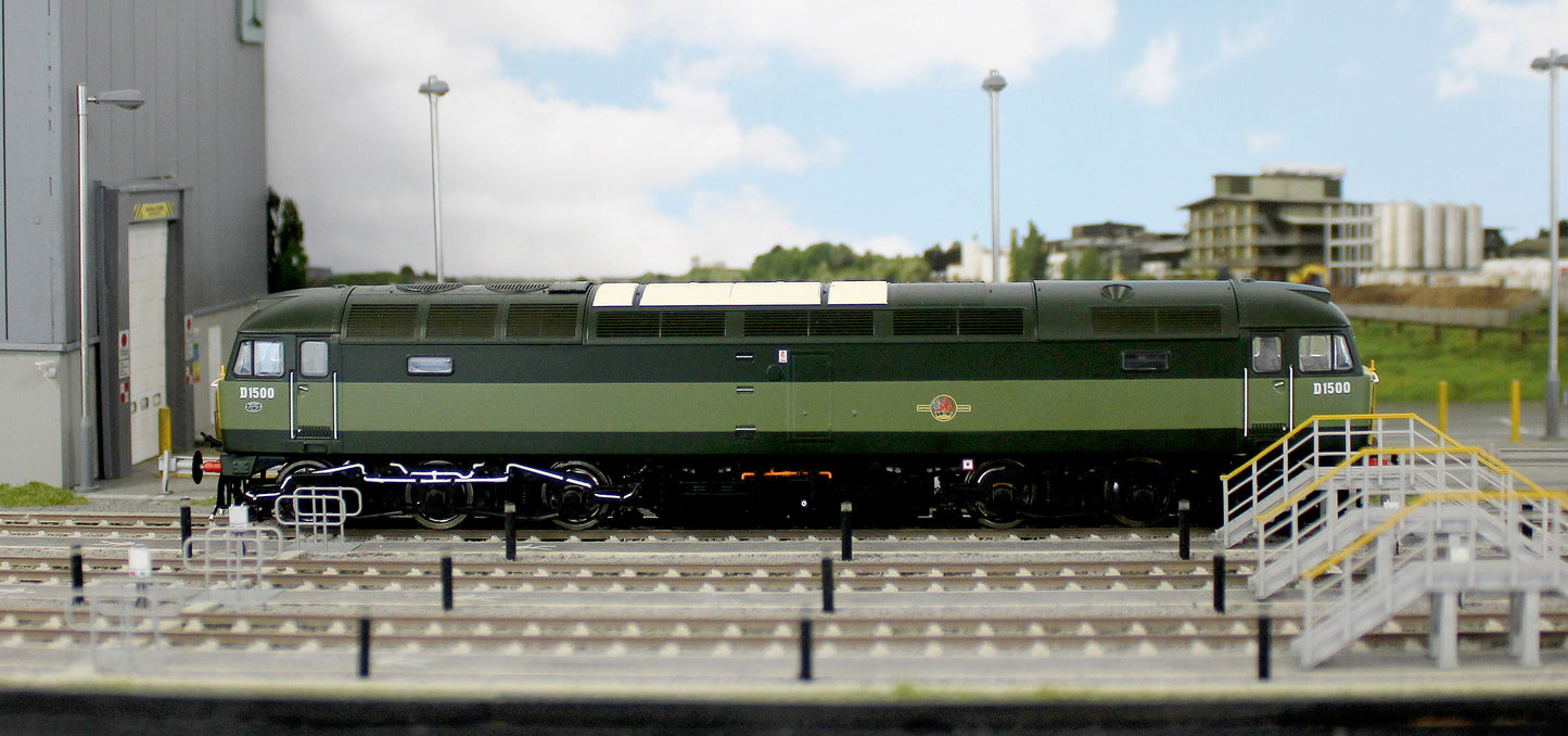CM-D1500-TTGreen Class 47 BR Two Tone Green No.D1500 Diesel Locomotive