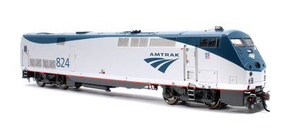 HO P40DC Diesel Locomotive, Amtrak, Phase V #824