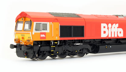 Pre-Owned H4-66-032 Class 66783 Biffa Red With GBRf Branding 'The Flying Dustman' Diesel Locomotive