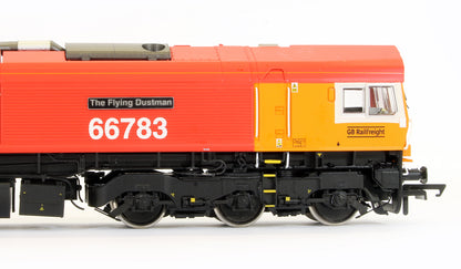 Pre-Owned H4-66-032 Class 66783 Biffa Red With GBRf Branding 'The Flying Dustman' Diesel Locomotive