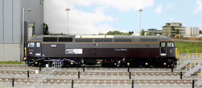 CM-47798-R-SFW Highly Detailed Premium Weathered Class 47 RES Royal Livery 'Prince William' No.47798 Diesel Locomotive - DCC Sound
