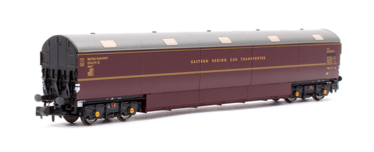 S2303-03B Newton Chambers Car Transporter Eastern Region BR Lined Maroon E96291E