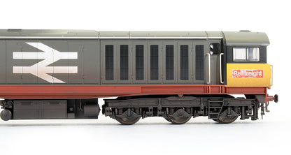 Pre-Owned E84005 Class 58011 BR Railfreight Red Stripe Diesel Locomotive (Weathered)