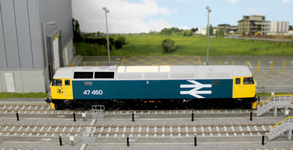 CM-47460-LL Class 47 BR Blue Large Logo No.47460 Diesel Locomotive