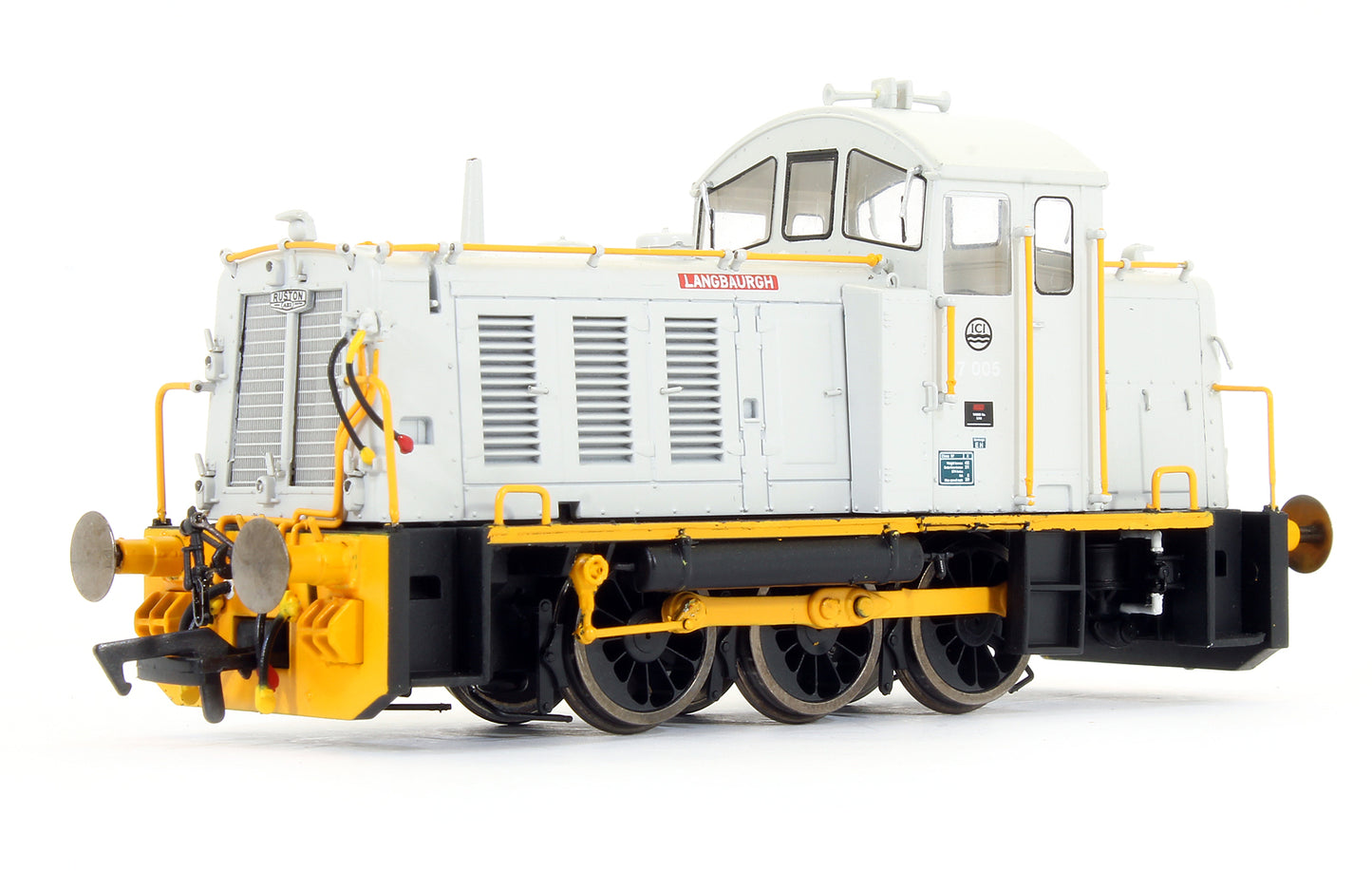 Pre-Owned Class 07 005 'Langbaurgh' ICI Grey/Orange Diesel Shunter