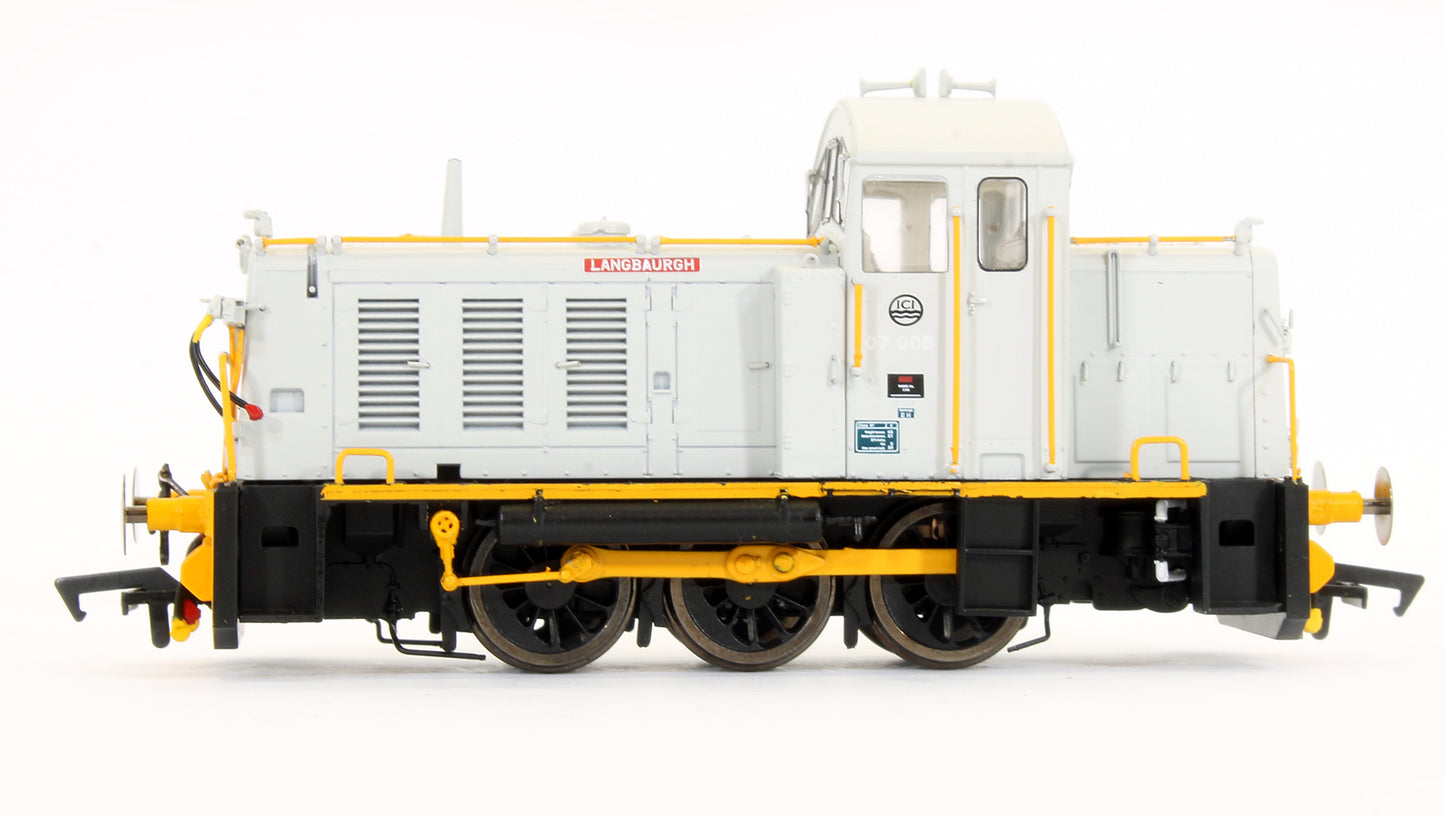 Pre-Owned Class 07 005 'Langbaurgh' ICI Grey/Orange Diesel Shunter