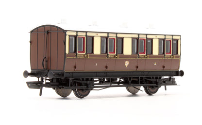 Pre-Owned H4-4C12-101 4 Wheel Composite 1st / 2nd '96' In GWR Chocolate & Cream