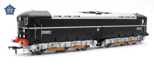 SR Bulleid Booster 20002 BR Black Electric Locomotive