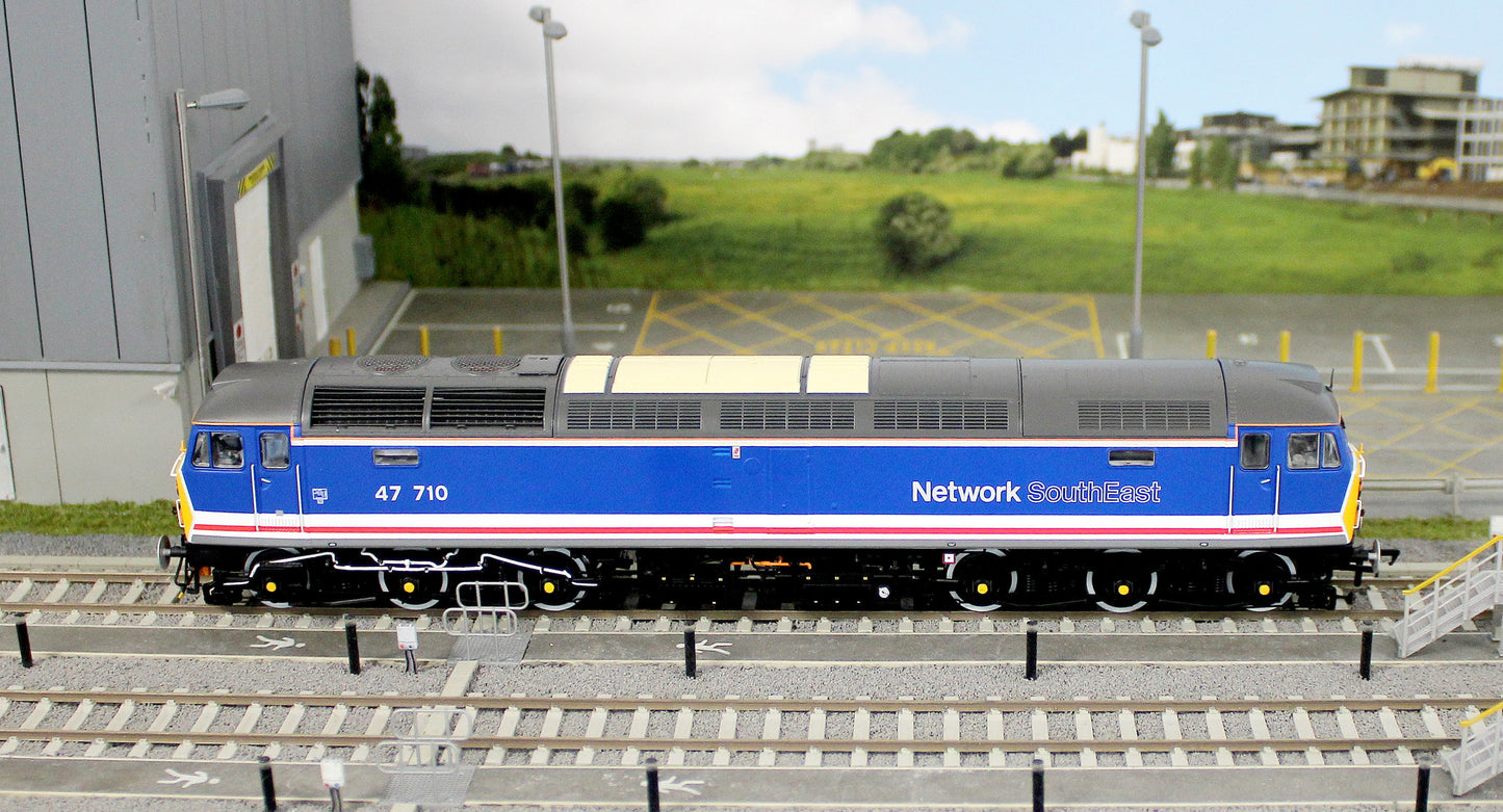 CM-47710-RNSE-SF Class 47 Revised Network SouthEast No.47710 Diesel Locomotive - DCC Sound