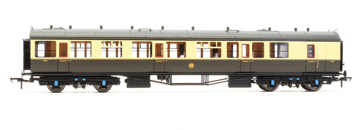 Pre-Owned 34-077 Collett Brake Composite Coach GWR Shirtbutton '6609'