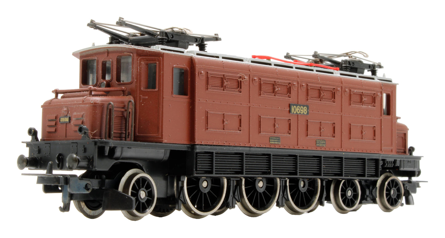 Pre-Owned LIMA 'HO' GAUGE L208118 SBB Brown Class AE 3/6 10698 Electric Locomotive