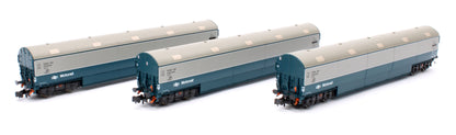 Newton Chambers Car Transporter BR Motorail BR Blue/Grey NVX E96291/294/299E - Pack 2