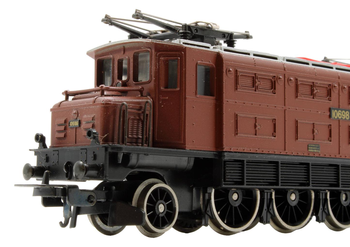 Pre-Owned LIMA 'HO' GAUGE L208118 SBB Brown Class AE 3/6 10698 Electric Locomotive