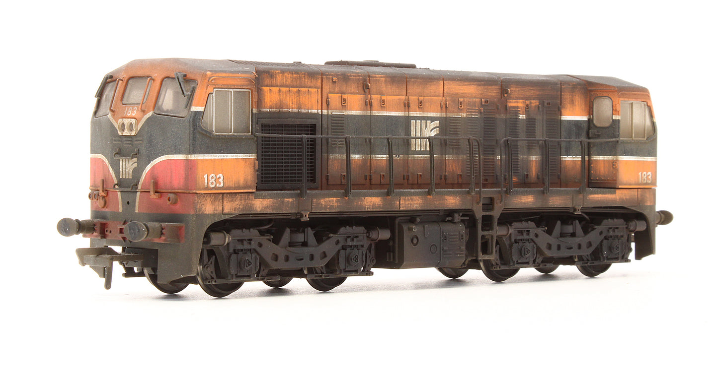 Pre-Owned MM0183 Irish Rail Class 181 'IR' Orange 183 Diesel Locomotive - Custom Weathered