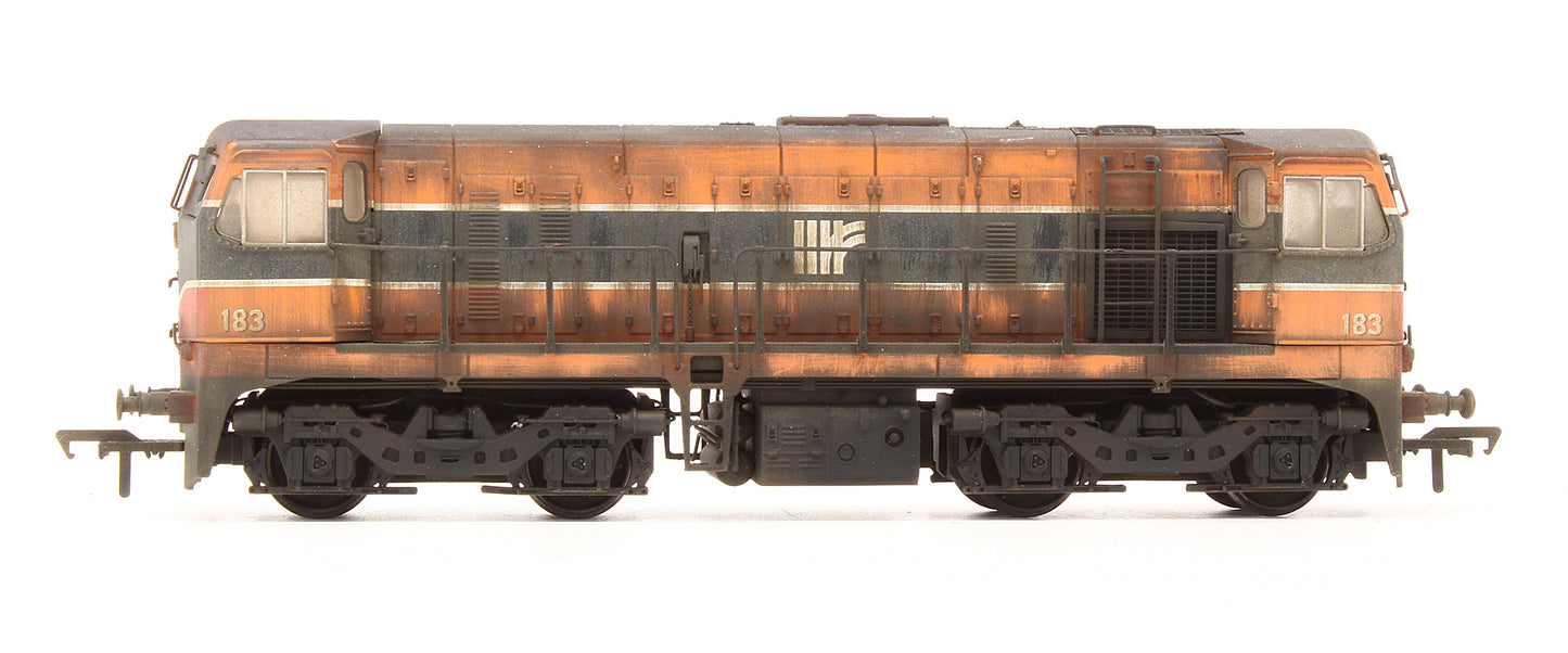 Pre-Owned MM0183 Irish Rail Class 181 'IR' Orange 183 Diesel Locomotive - Custom Weathered