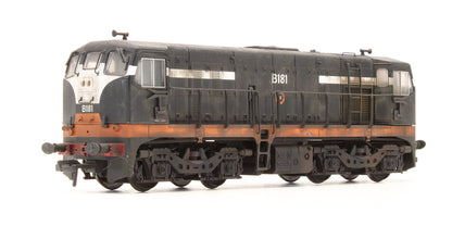 Pre-Owned MM0181 Irish Rail Class 181 'CIE' Black B181 Diesel Locomotive - Custom Weathered