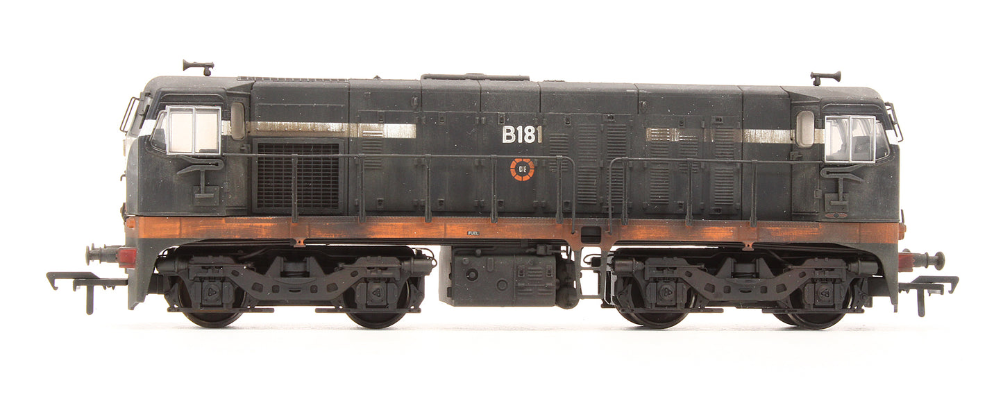 Pre-Owned MM0181 Irish Rail Class 181 'CIE' Black B181 Diesel Locomotive - Custom Weathered