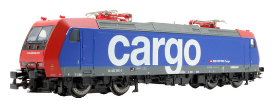 Pre-Owned Piko 57431 Class BR185 Electric Loco Of The Swiss SBB in 'Cargo' Red & Blue Livery Epoch V