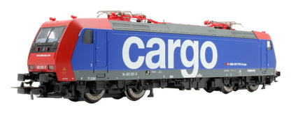 Pre-Owned Piko 57431 Class BR185 Electric Loco Of The Swiss SBB in 'Cargo' Red & Blue Livery Epoch V