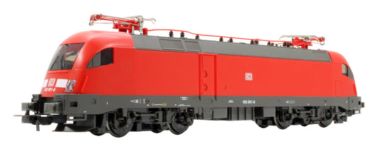 Pre-Owned Piko 57412 Class Rh1016 'Taurus' High Performance Electric Loco Of The German DB In Red & Black Livery Epoch V