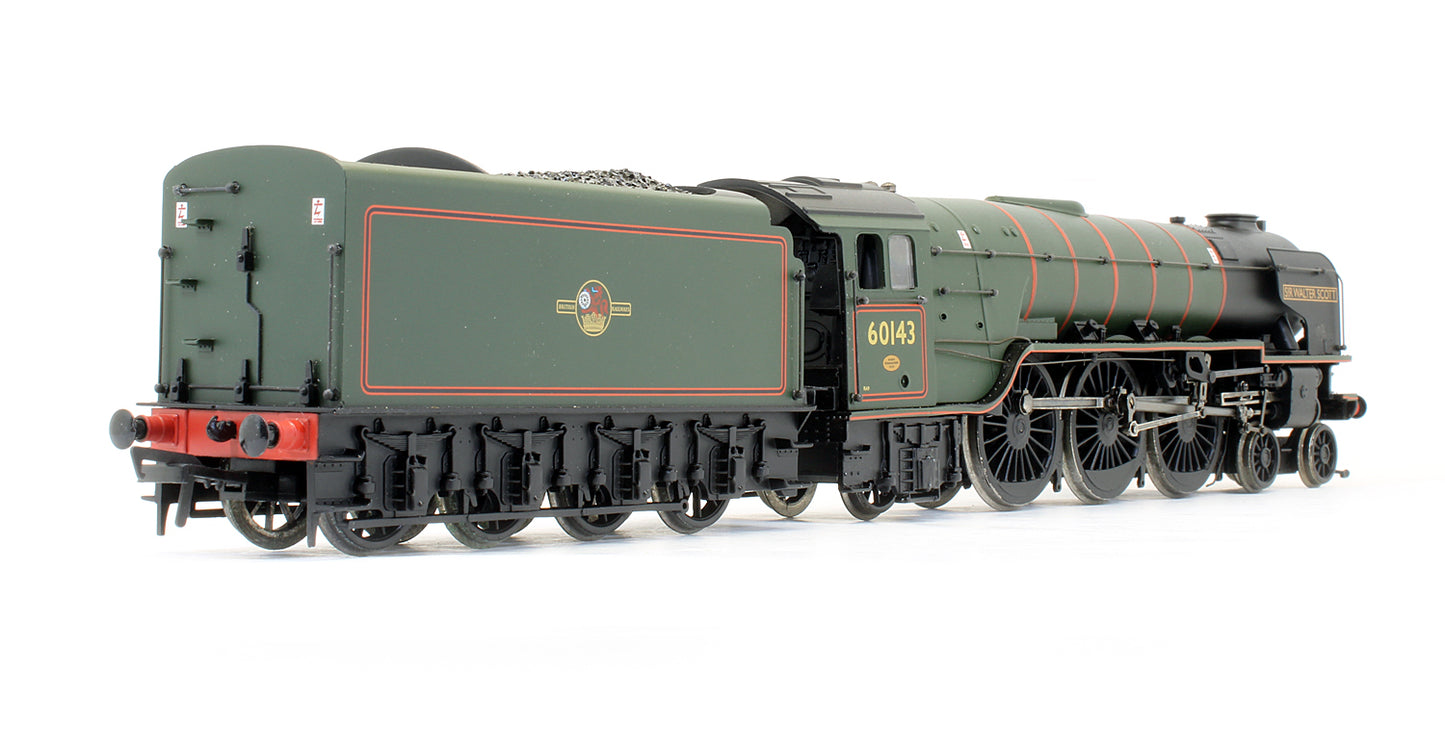 Pre-Owned BR Green A1 'Sir Walter Scott' 60143 Steam Locomotive & BR Green Class 40 'D396' Diesel Locomotive - Anniversary Set