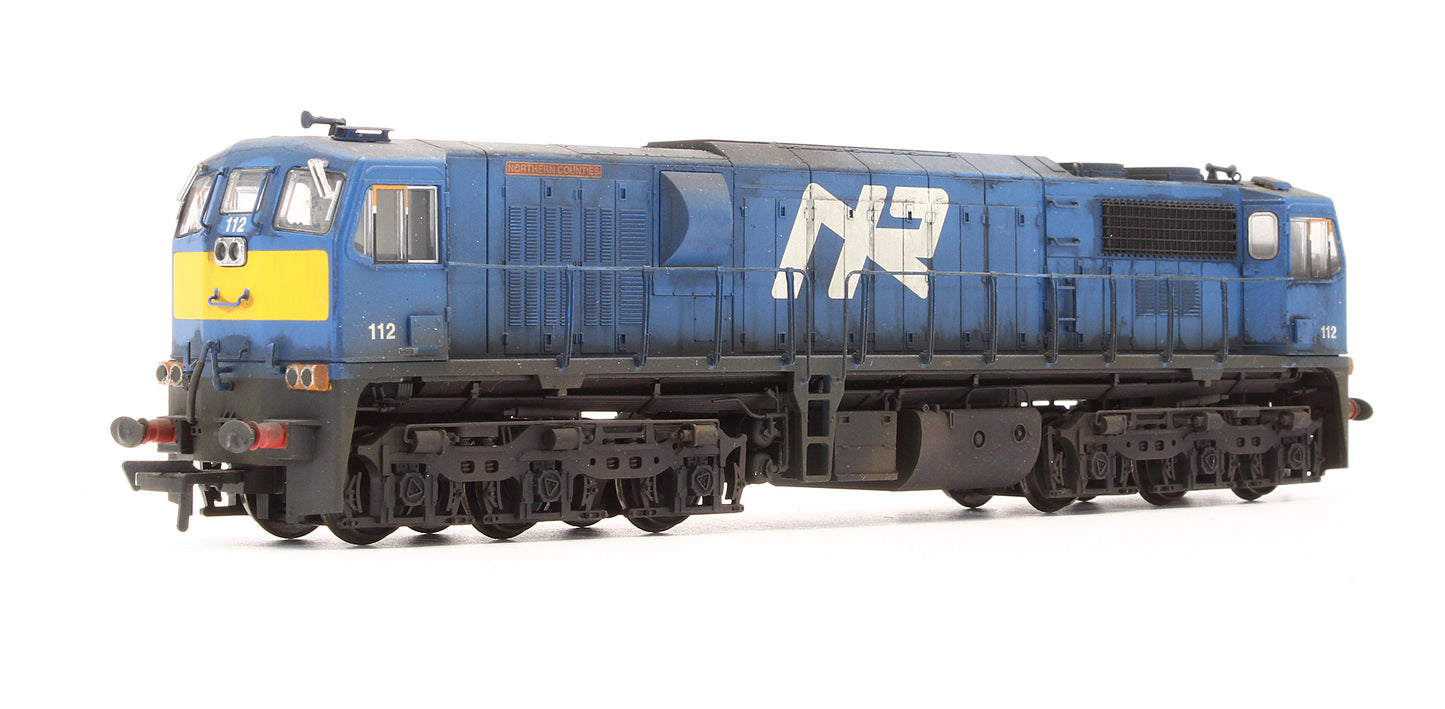 Pre-Owned MM0112 Class 111 NIR Blue 112 Diesel Locomotive - Custom Weathered
