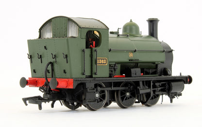 Pre-Owned GWR 1361 Class 0-6-0 Tank Locomotive No.1363 in GWR Green Monogram Insignia