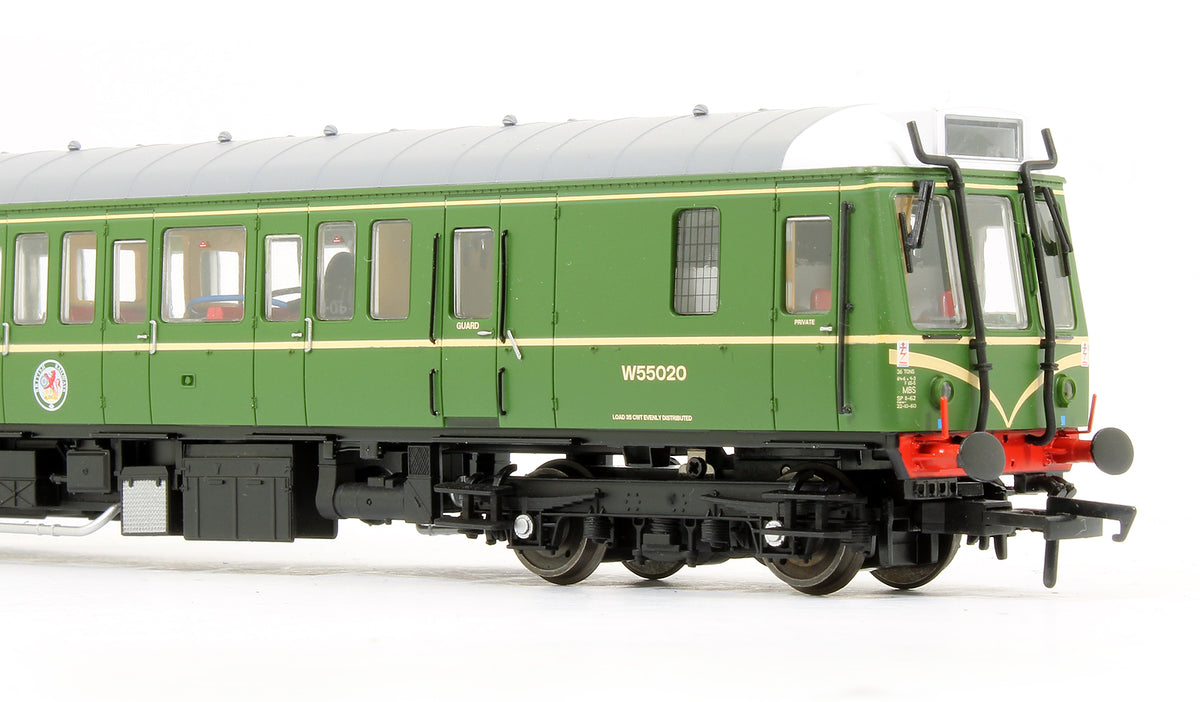 Pre-Owned Class 121 Bubble Car W55020 BR Green Whiskers Diesel Railcar