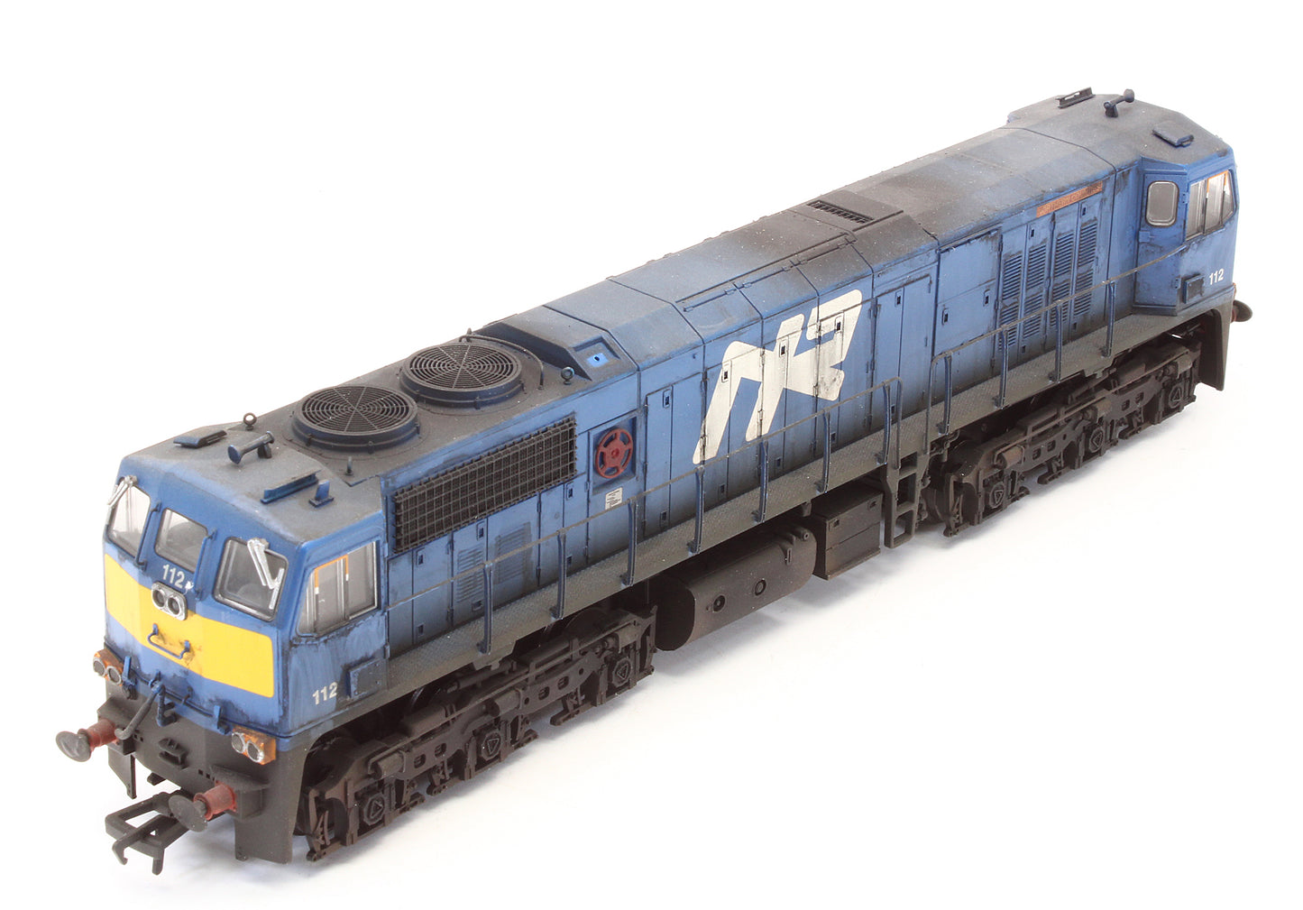 Pre-Owned MM0112 Class 111 NIR Blue 112 Diesel Locomotive - Custom Weathered
