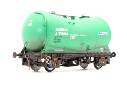 Pre-Owned PCA Tank Wagon PR 9498 Albright & Wilson Green (Procor) - Custom Weathered