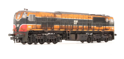 Pre-Owned MM0080 Irish Rail Class 071 Orange / Black 080 Diesel Locomotive - Custom Weathered