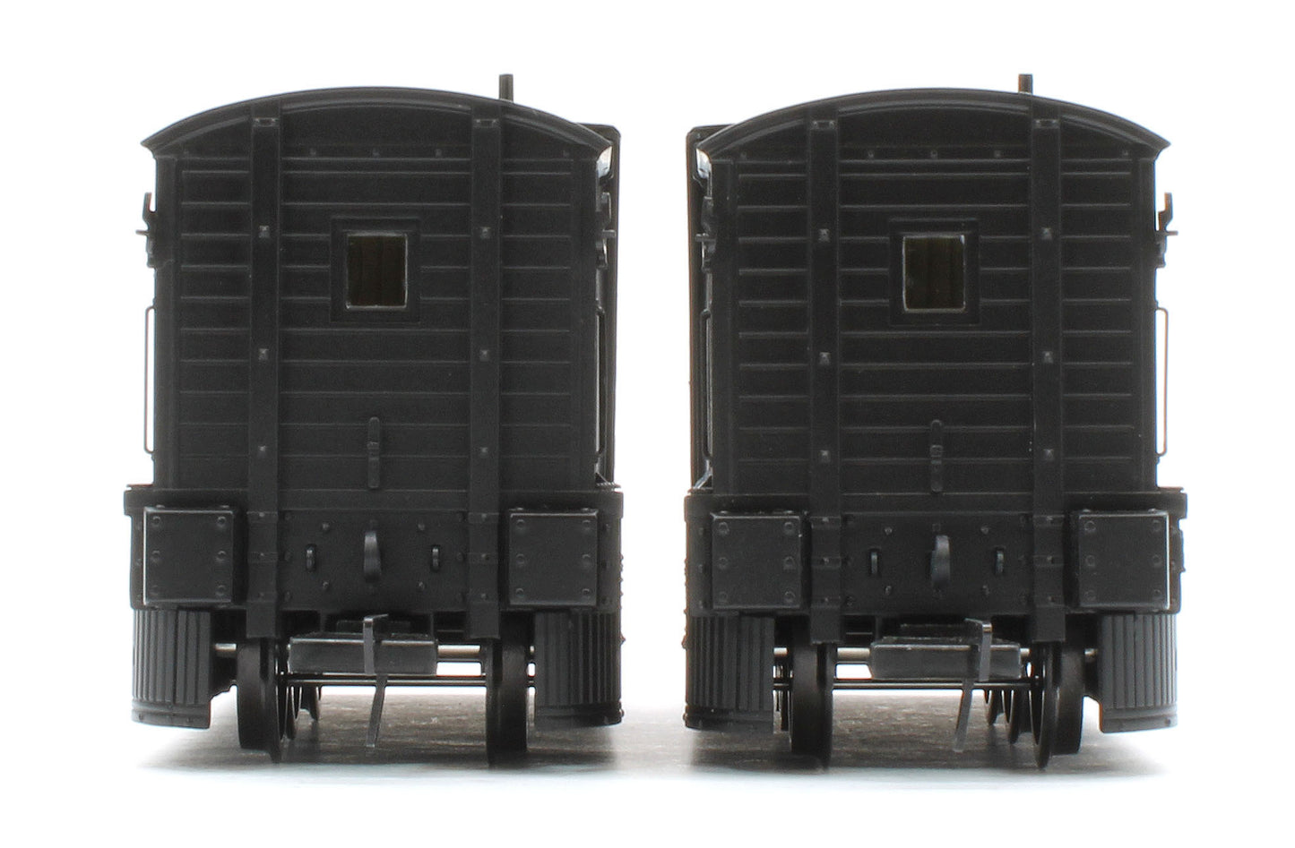 38-642Z Pair of 2 NER Snowploughs DE900565 & DE900566 BR Departmental Black