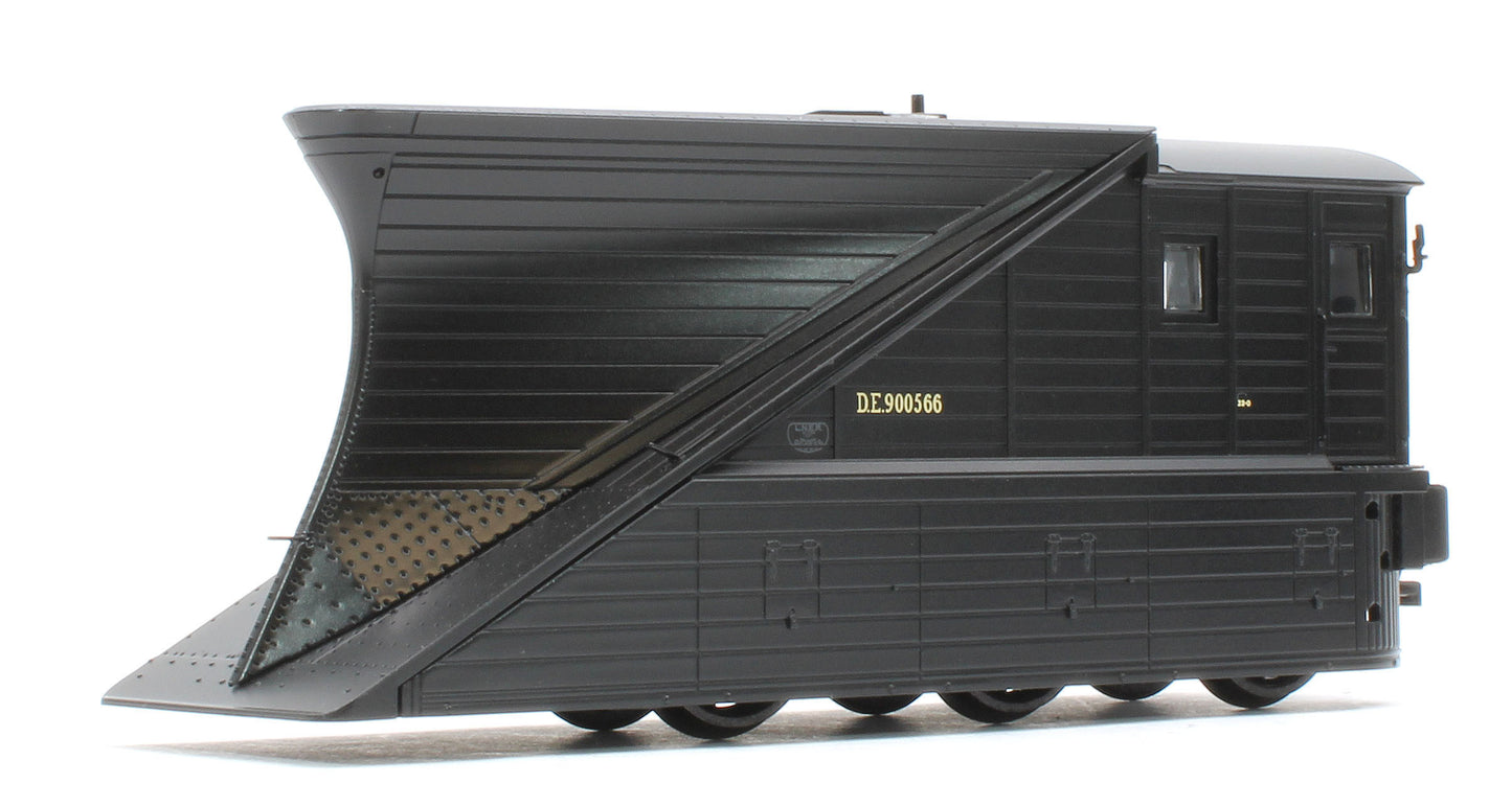 38-642Z Pair of 2 NER Snowploughs DE900565 & DE900566 BR Departmental Black