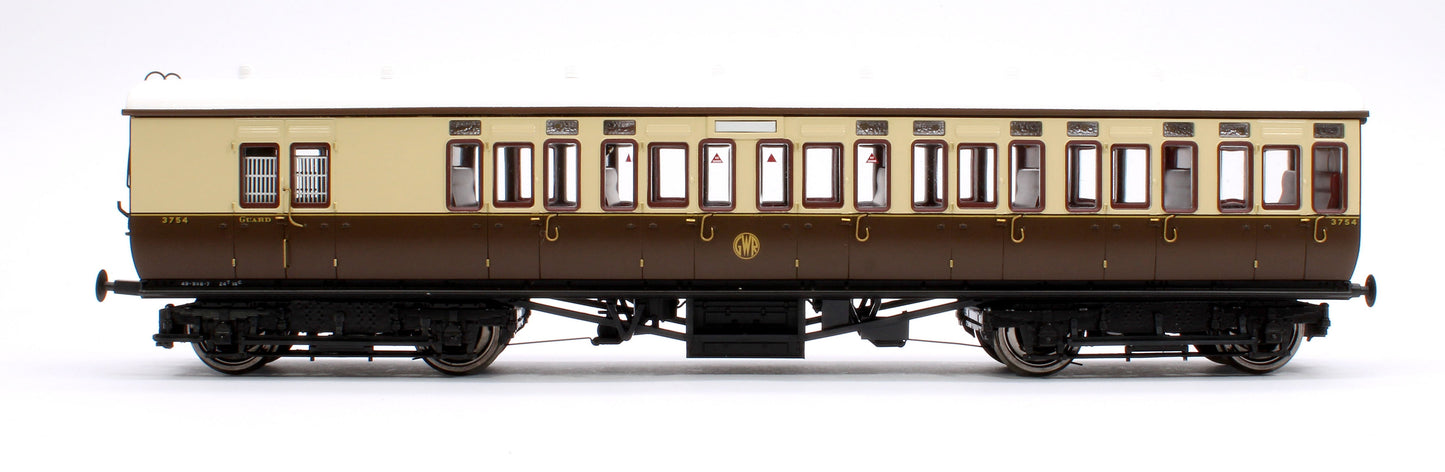 Pre-Owned GWR Toplight Mainline City GWR Shirtbutton Third Brake 3754 Set 4