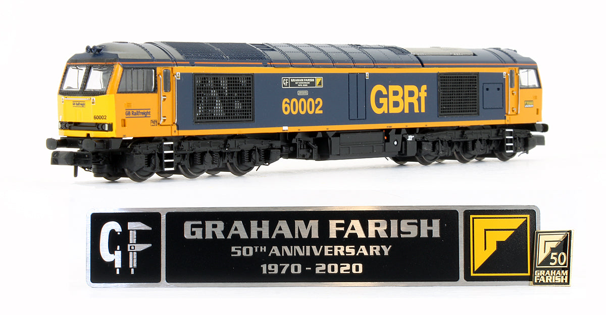Pre-Owned Class 60 Graham Farish 50th Anniversary Collectors Pack (DCC Sound Fitted)