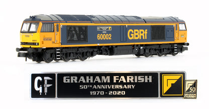 Pre-Owned Class 60 Graham Farish 50th Anniversary Collectors Pack (DCC Sound Fitted)