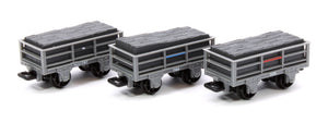 2T Slate Wagon Set (pack of 3 Unbraked)