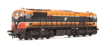 Pre-Owned MM0078 IE Class 071 Orange / Black 078 Diesel Locomotive - Custom Weathered