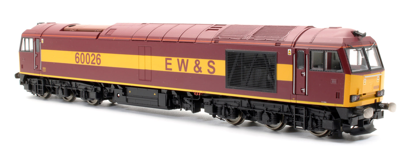 Pre-Owned EWS Class 60026 Diesel Locomotive - DCC Fitted