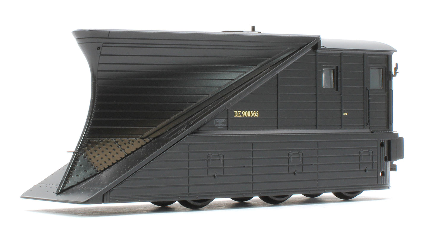38-642Z Pair of 2 NER Snowploughs DE900565 & DE900566 BR Departmental Black