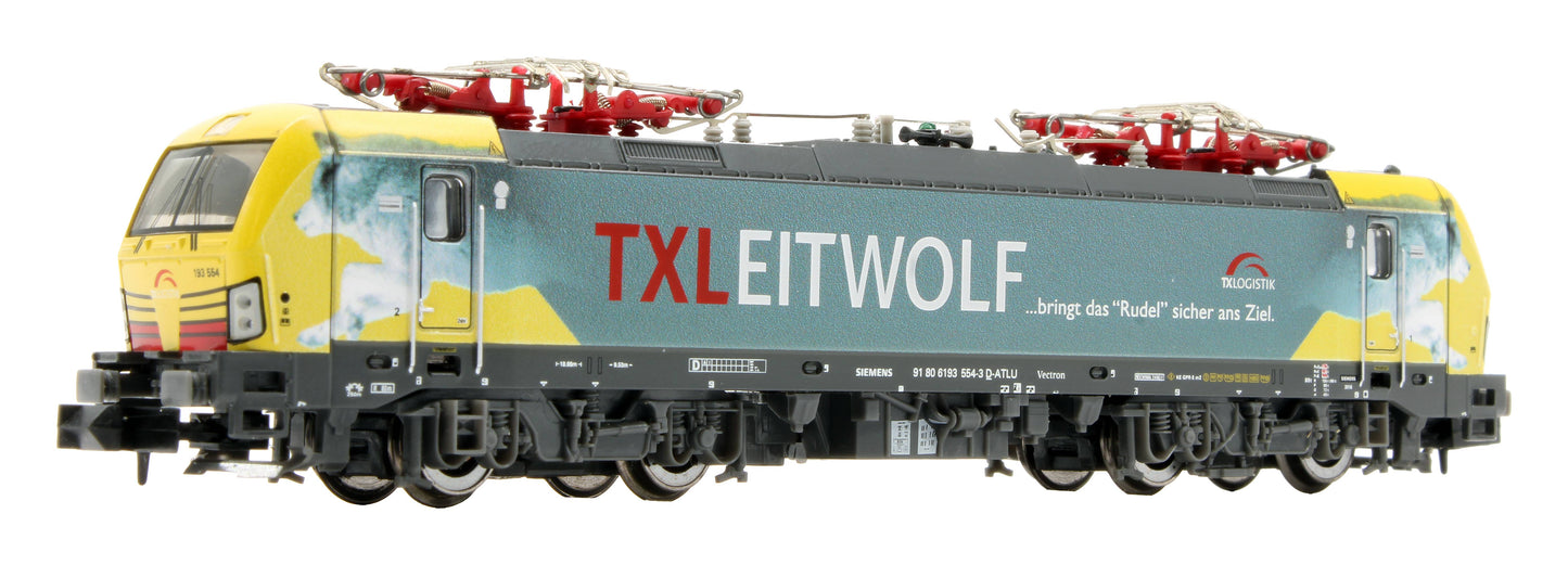 Pre-Owned H2986 Vectron TXL BR 193 554 In Leitwof Livery Epoch VI Electric Locomotive