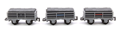 2T Slate Wagon Set (pack of 3 Unbraked)