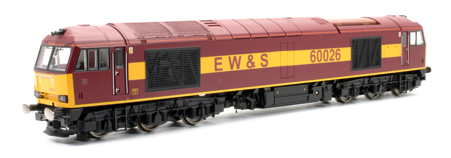 Pre-Owned EWS Class 60026 Diesel Locomotive - DCC Fitted