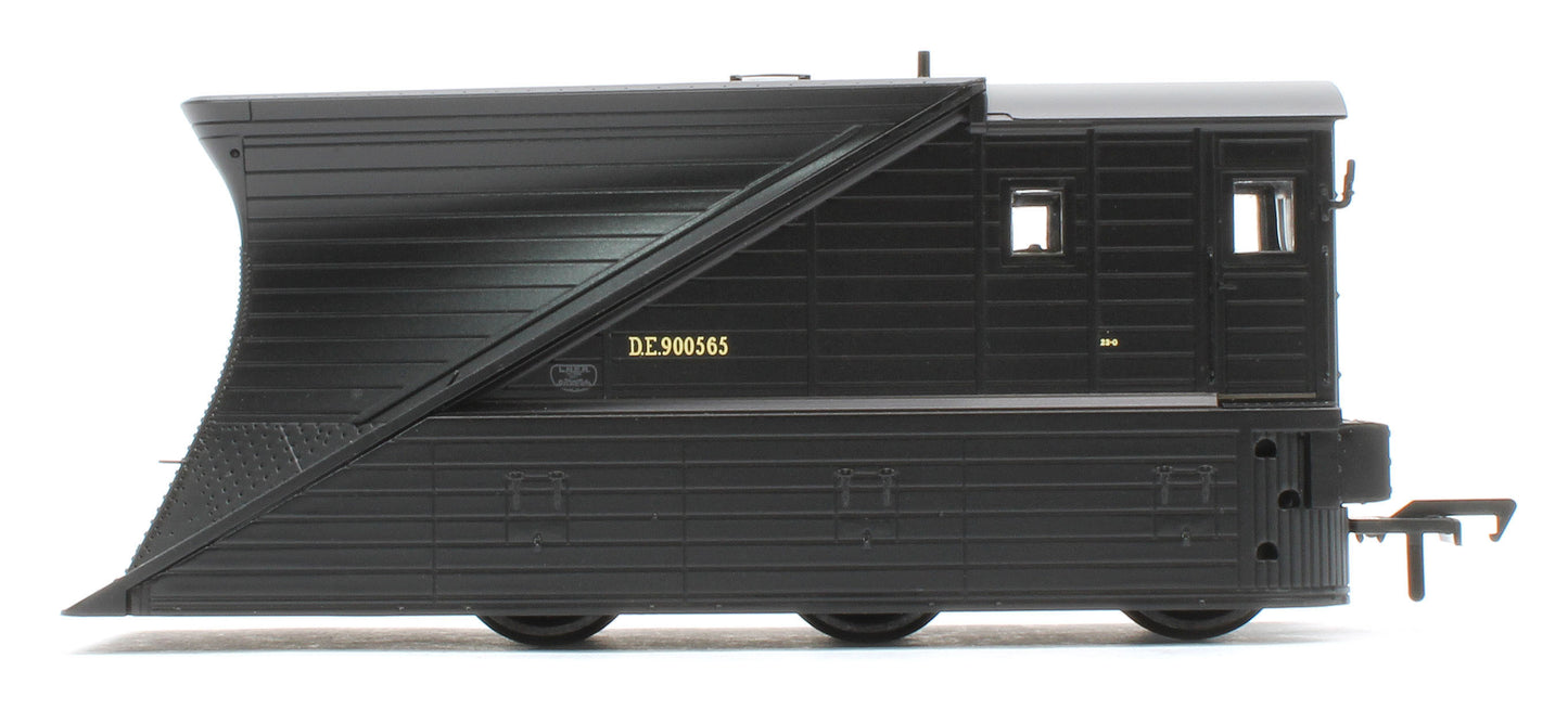 38-642Z Pair of 2 NER Snowploughs DE900565 & DE900566 BR Departmental Black