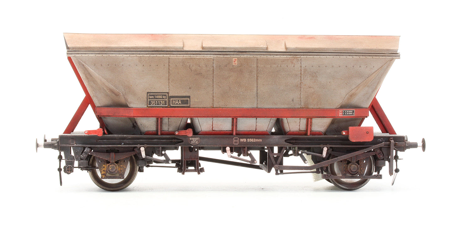 Pre-Owned MGR HAA Coal Wagon (Red Cradle) with Top Skip #351131 - Custom Weathered