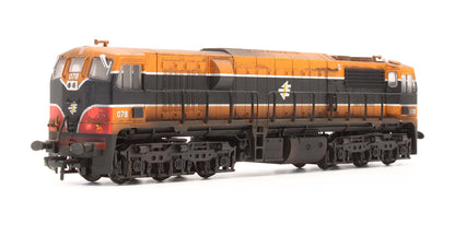Pre-Owned MM0078 IE Class 071 Orange / Black 078 Diesel Locomotive - Custom Weathered
