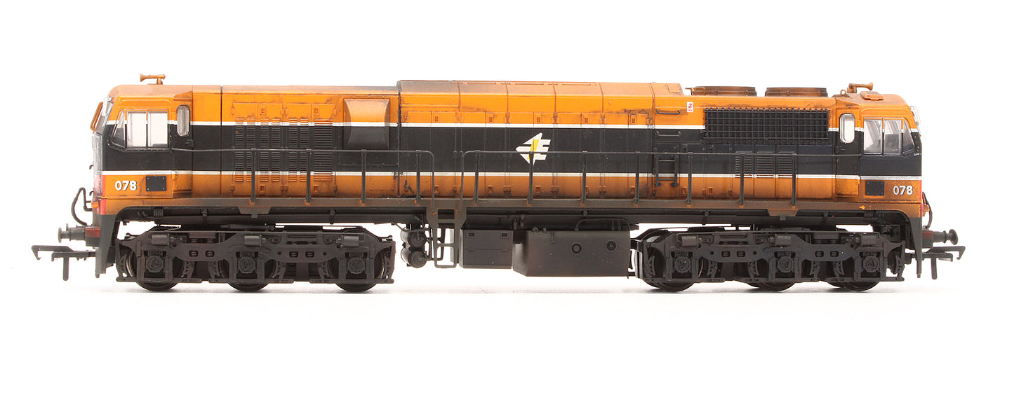 Pre-Owned MM0078 IE Class 071 Orange / Black 078 Diesel Locomotive - Custom Weathered