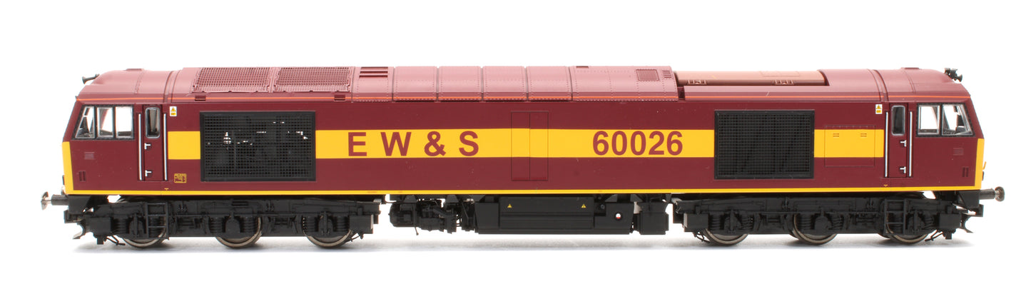 Pre-Owned EWS Class 60026 Diesel Locomotive - DCC Fitted