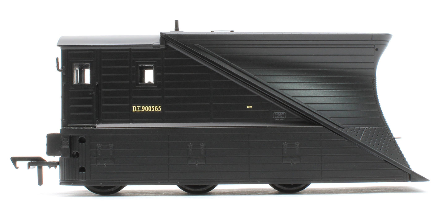 38-642Z Pair of 2 NER Snowploughs DE900565 & DE900566 BR Departmental Black