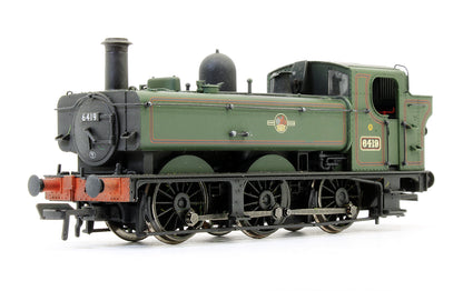 Pre-owned Class 64XX 6419 BR Lined Green Late Crest Steam Locomotive (Weathered) - DCC Fitted